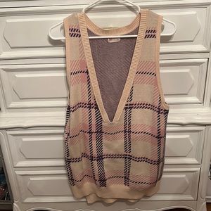Sweat vest that can be a cute dress